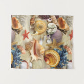 Tenture Coques de mer sur la plage (Devant (Horizontal))