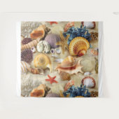 Tenture Coques de mer sur la plage (Devant (Horizontal))