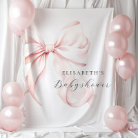 Coquette Baby shower de la boîte rose