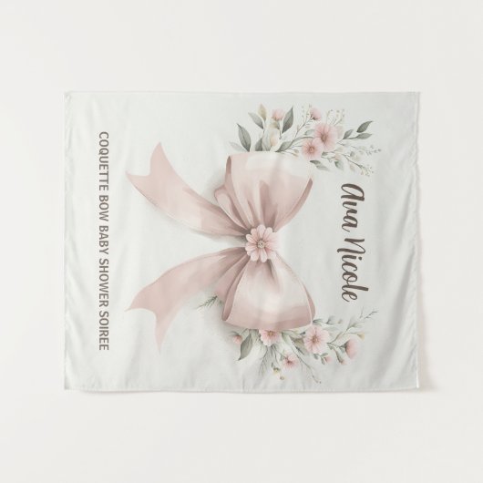 Tenture Coquette Bow (Devant (Horizontal))