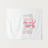 Tenture Coquette Bow Pencil Design Enseignants Enseignants (Devant (Horizontal))