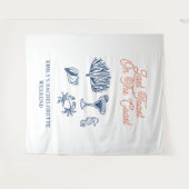 Tenture Coquillage Dernière côte de toast Enterrement de v (Devant (Horizontal))