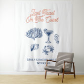 Tenture Coquillage Dernière côte de toast Enterrement de v (En situation)
