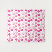 Tenture Coquillages de Neon - Motif côtier sans transparen (Devant (Horizontal))