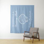 Tenture Coquillages et Mariage Bells Bachelorette Party (En situation)