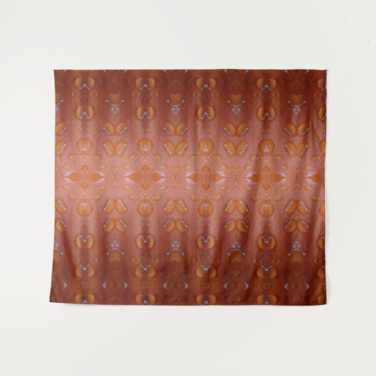 Tenture Coraux Ikat 5 (Devant (Horizontal))