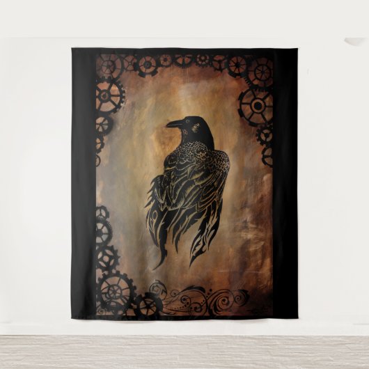 Tenture Corbeau (Devant)