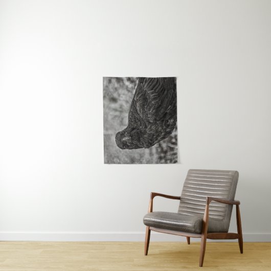 Tenture Corbeau P9239 (En situation)