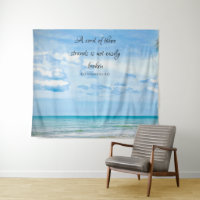 Cordon de trois brins Ocean Beach Blue