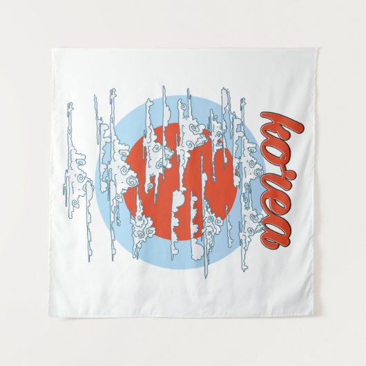 Tenture Corée (Devant (Horizontal))