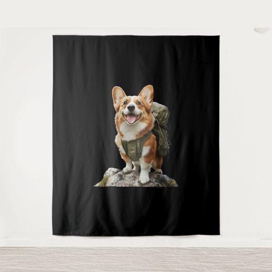 Tenture Corgi  (Devant)