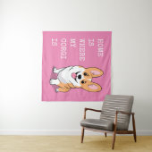 Tenture Corgi (En situation (horizontale))