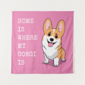 Tenture Corgi (Devant)