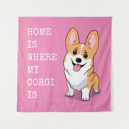 Tenture Corgi (Devant)