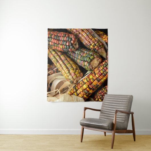 Tenture Corn indien (En situation)
