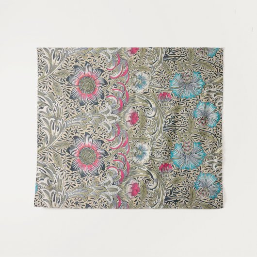 Tenture Corncockle, William Morris (Devant (Horizontal))