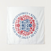 Tenture Coronation du roi Charles III (Devant (Horizontal))