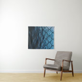 Tenture Corps d'eau devant la clôture de la chaîne (En situation (horizontale))