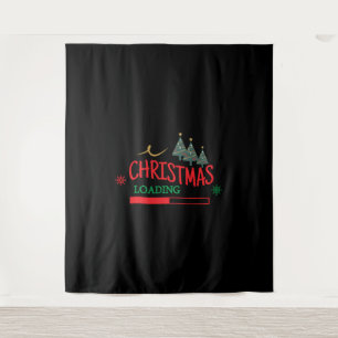 Tenture Correspondance famille Noël Chargement