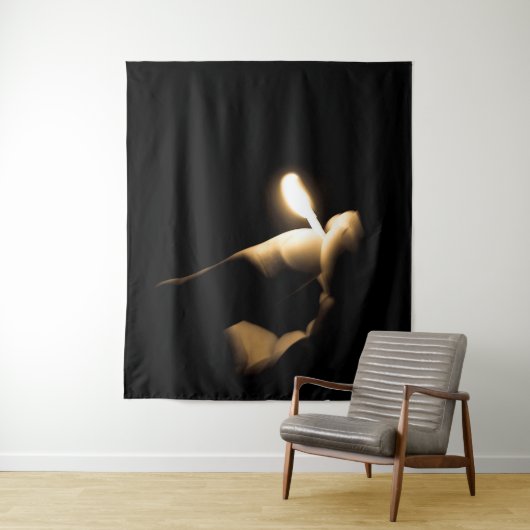 Tenture Correspondance Lit (En situation)