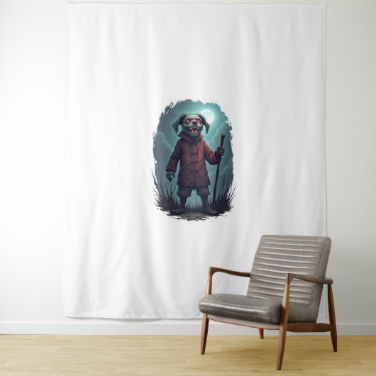 Tenture Corso de Canne déplaisante (En situation)