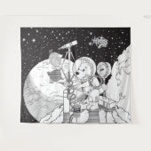 Tenture cosmos (Devant (Horizontal))