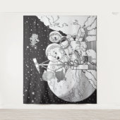 Tenture cosmos (Devant)