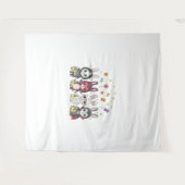 Tenture Costume de lapin mignon Halloween (Devant (Horizontal))