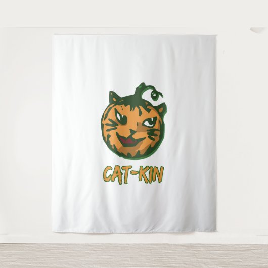 Tenture Costumes Halloween Chat Noir (Devant)