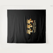 Tenture Cosy Automne Saison Oie Gobble Waddle Honk Cute Co (Devant (Horizontal))