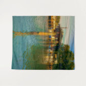 Tenture Coucher de soleil à l'ancien trou d'eau (Devant (Horizontal))