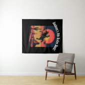 Tenture Coucher de soleil dramatique de l'Ouest américain  (En situation (horizontale))