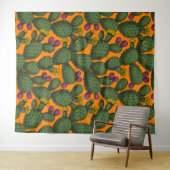 Tenture coucher de soleil du désert (En situation (horizontale))