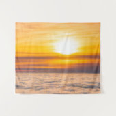 Tenture Coucher de soleil exceptionnel au-dessus des nuage (Devant (Horizontal))