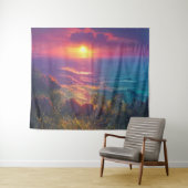 Tenture Coucher de soleil fantastique (En situation (horizontale))