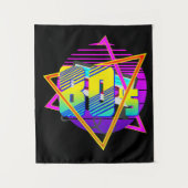 Tenture Coucher de soleil Rétro Vintage 80's (Devant)