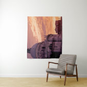 Tenture Coucher de soleil sur la basilique de Venise (En situation)