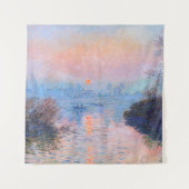 Tenture Coucher de soleil sur la Seine Claude Monet (Devant)
