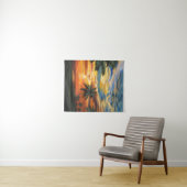 Tenture Coucher de soleil tropical étonnant (En situation (horizontale))