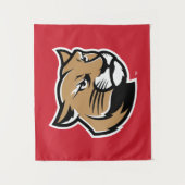 Tenture Cougars de SIUE (Devant)