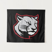 Tenture Cougars de SIUE (Devant (Horizontal))
