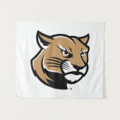 Tenture Cougars de SIUE (Devant (Horizontal))