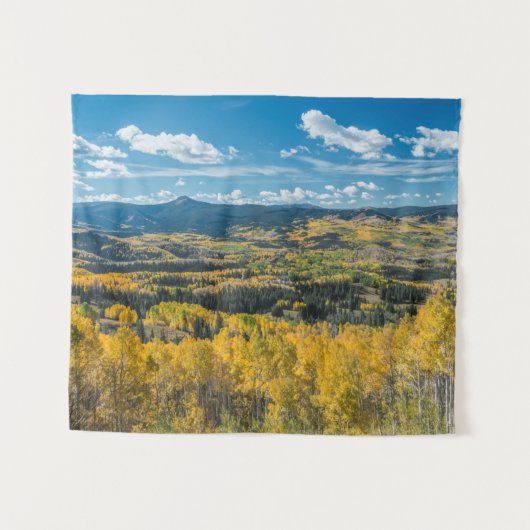Tenture Couleur d'automne en haut plat | Forêt nationale d (Devant (Horizontal))