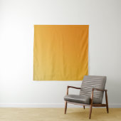 Tenture Couleur jaune or simple (En situation)