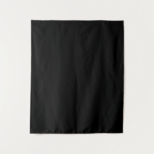 Tenture Couleur simple noire solide (Devant)