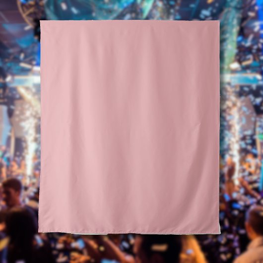 Tenture Couleur solide rose Rose | Classique | Élégant