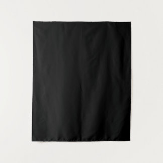 Tenture Couleur unie noire simple