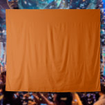 Tenture Couleur vive orange brûlée | Classique | Élégant<br><div class="desc">Couleur vive orange brûlée | Classique | Élégant | tendance | Style | Cadeau</div>