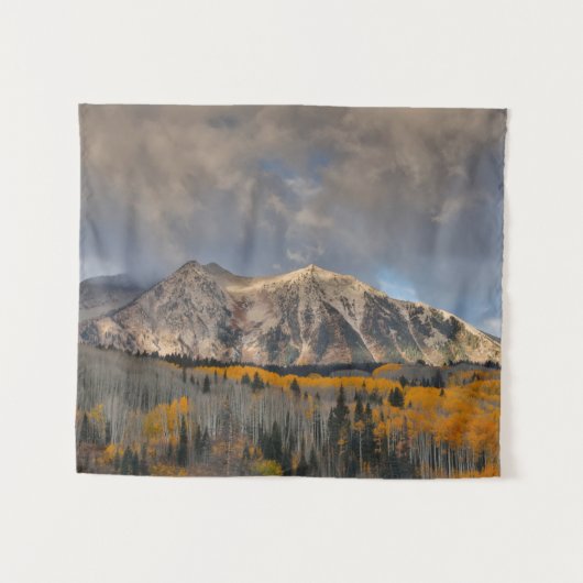 Tenture Couleurs automnales d'Aspens, col Keebler (Devant (Horizontal))