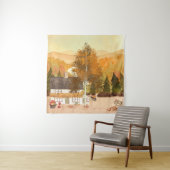 Tenture Couleurs d'automne (En situation)